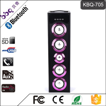 BBQ KBQ-705 45W 5000mAh Bluetooth Mini DJ Alto-falante